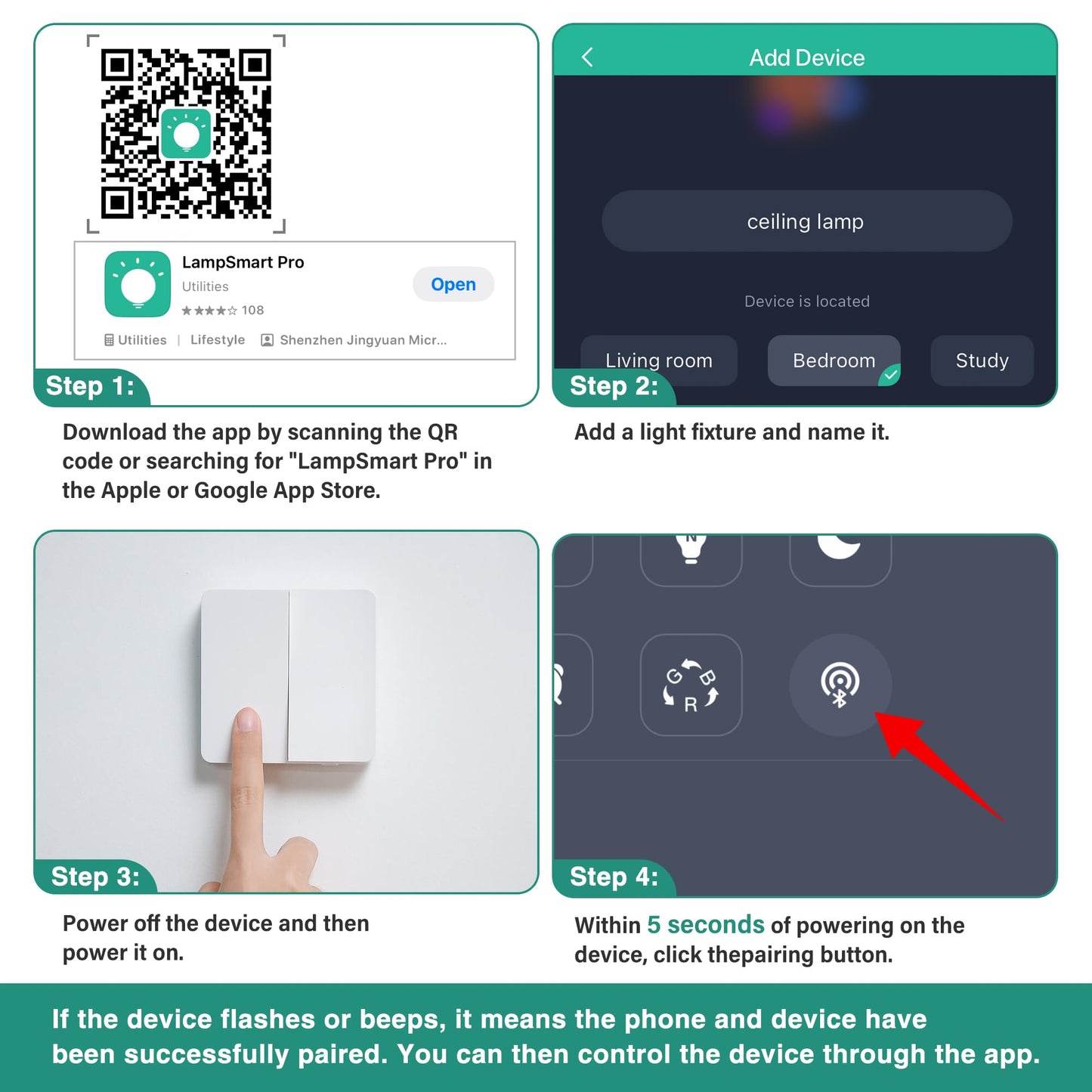 COCOSTAR crystal chandelier 30", gold finish, LED flush mount, modern raindrop design for living and dining rooms.